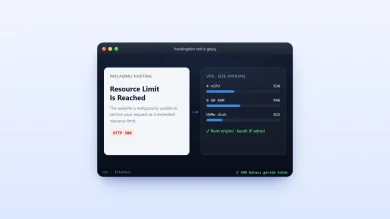 Web Sitenizi Ne Zaman VDS'e Taşımalısınız? Paylaşımlı hostingden VDS sunucuya geçiş zamanı
